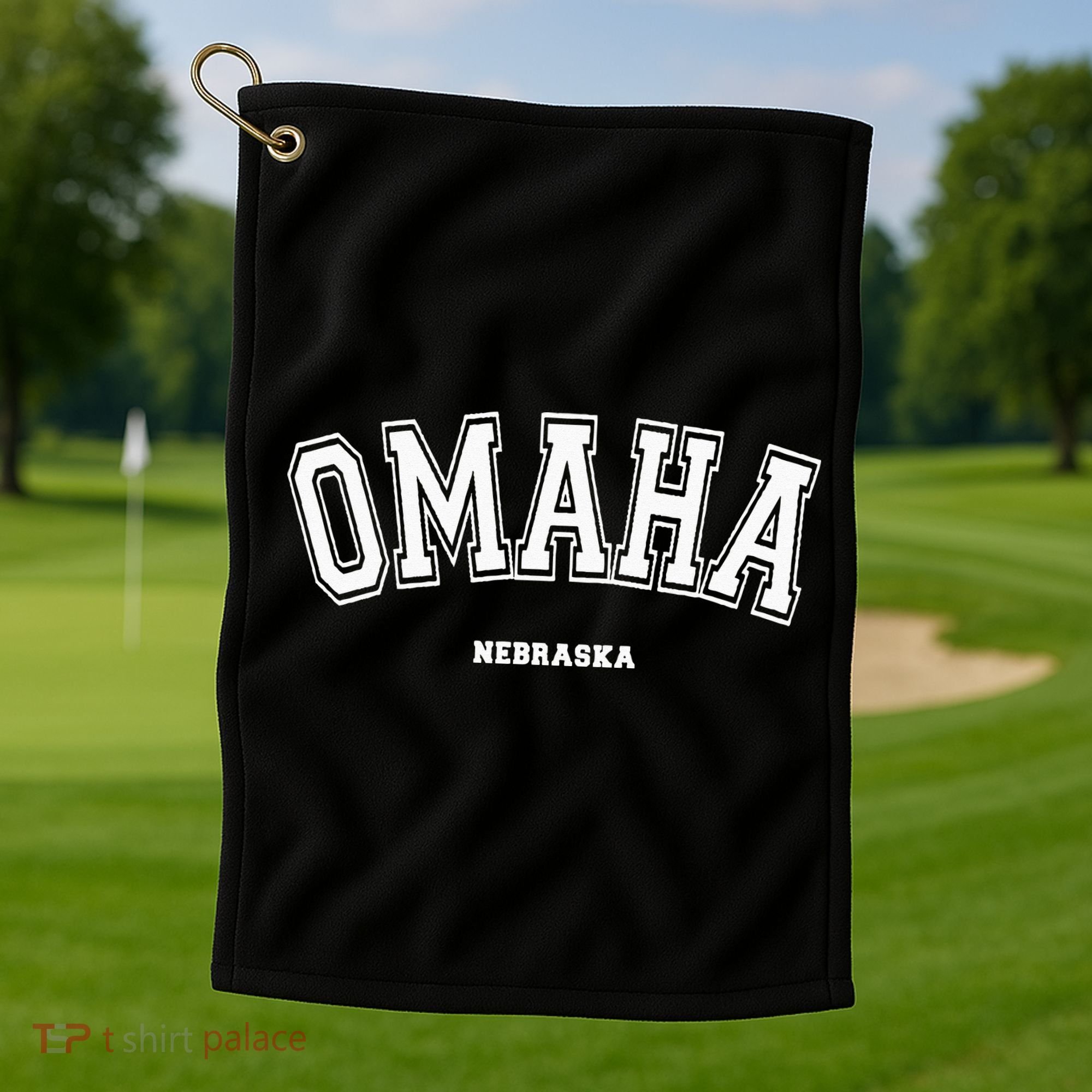 Omaha Nebraska Golf Towel