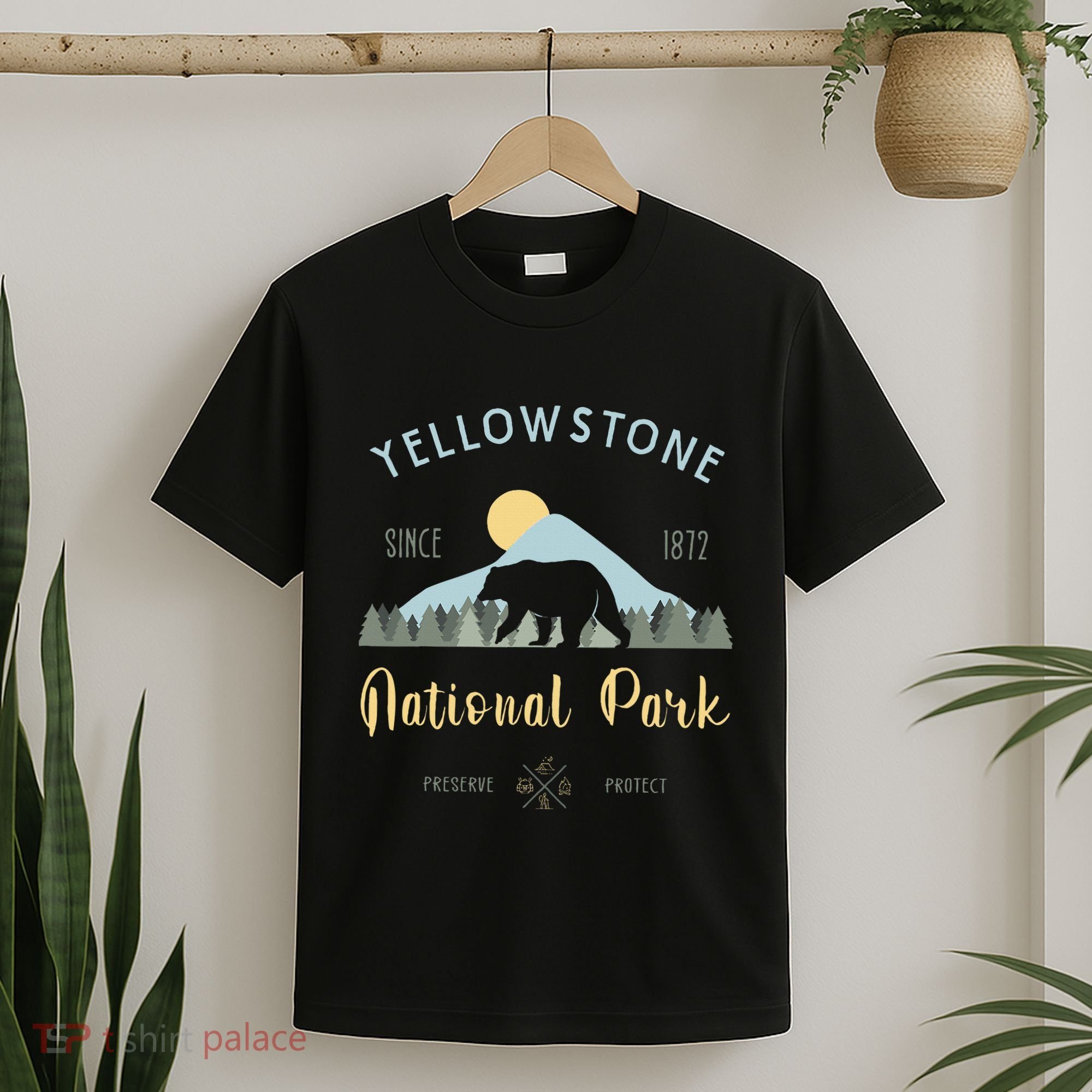 Outdoor National Park Yellowstone National Park T-Shirt