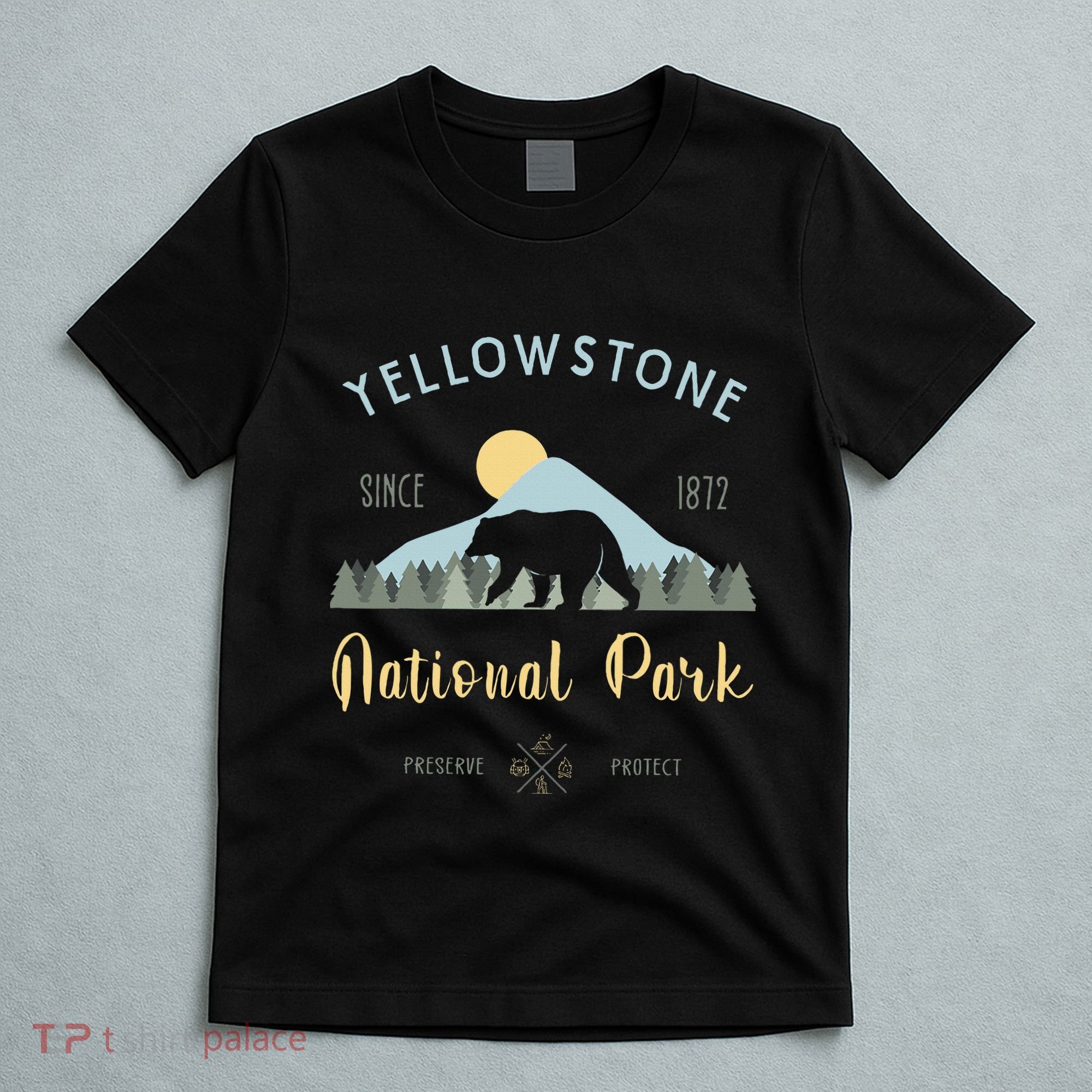 Outdoor National Park Yellowstone National Park T-Shirt