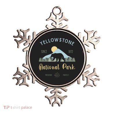 Outdoor National Park Yellowstone National Park Ornament