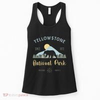 Outdoor National Park Yellowstone National Park Women's Tank Top thumb 0