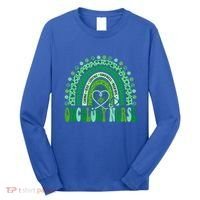 Oncology Nurse Rainbow Leopard St Patricks Day Nurse Great Gift Long Sleeve Shirt thumb 0