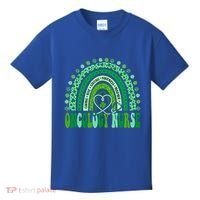 Oncology Nurse Rainbow Leopard St Patricks Day Nurse Great Gift Kids T-Shirt thumb 0