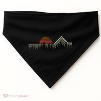 Outdoors Nature Retro Forrest Hiking USA-Made Doggie Bandana thumb 0