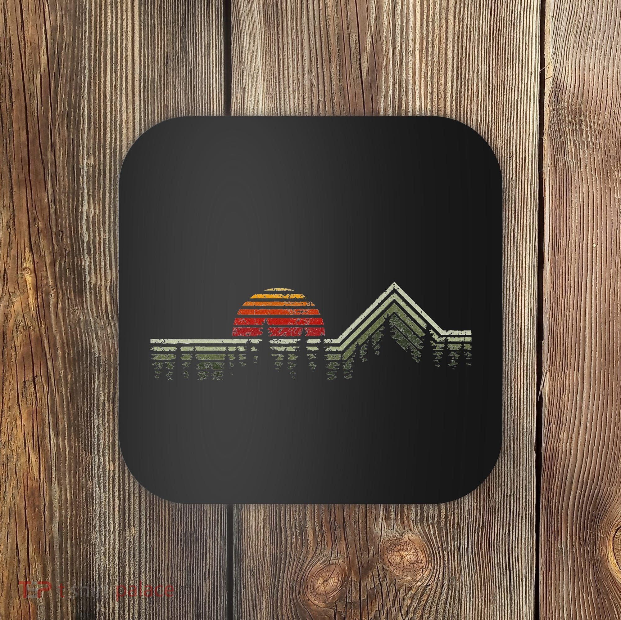 Outdoors Nature Retro Forrest Hiking Coaster