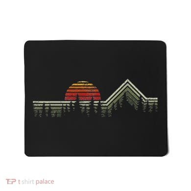 Outdoors Nature Retro Forrest Hiking Mousepad