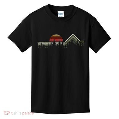 Outdoors Nature Retro Forrest Hiking Kids T-Shirt