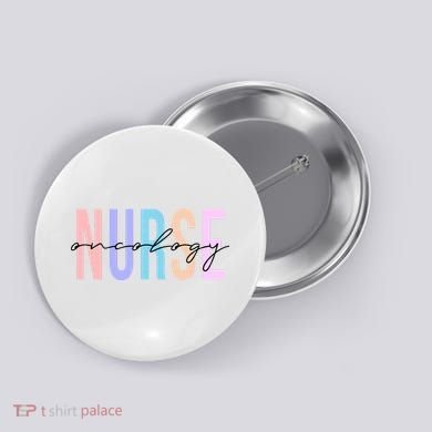 Oncology Nurse Registered Nurse Button