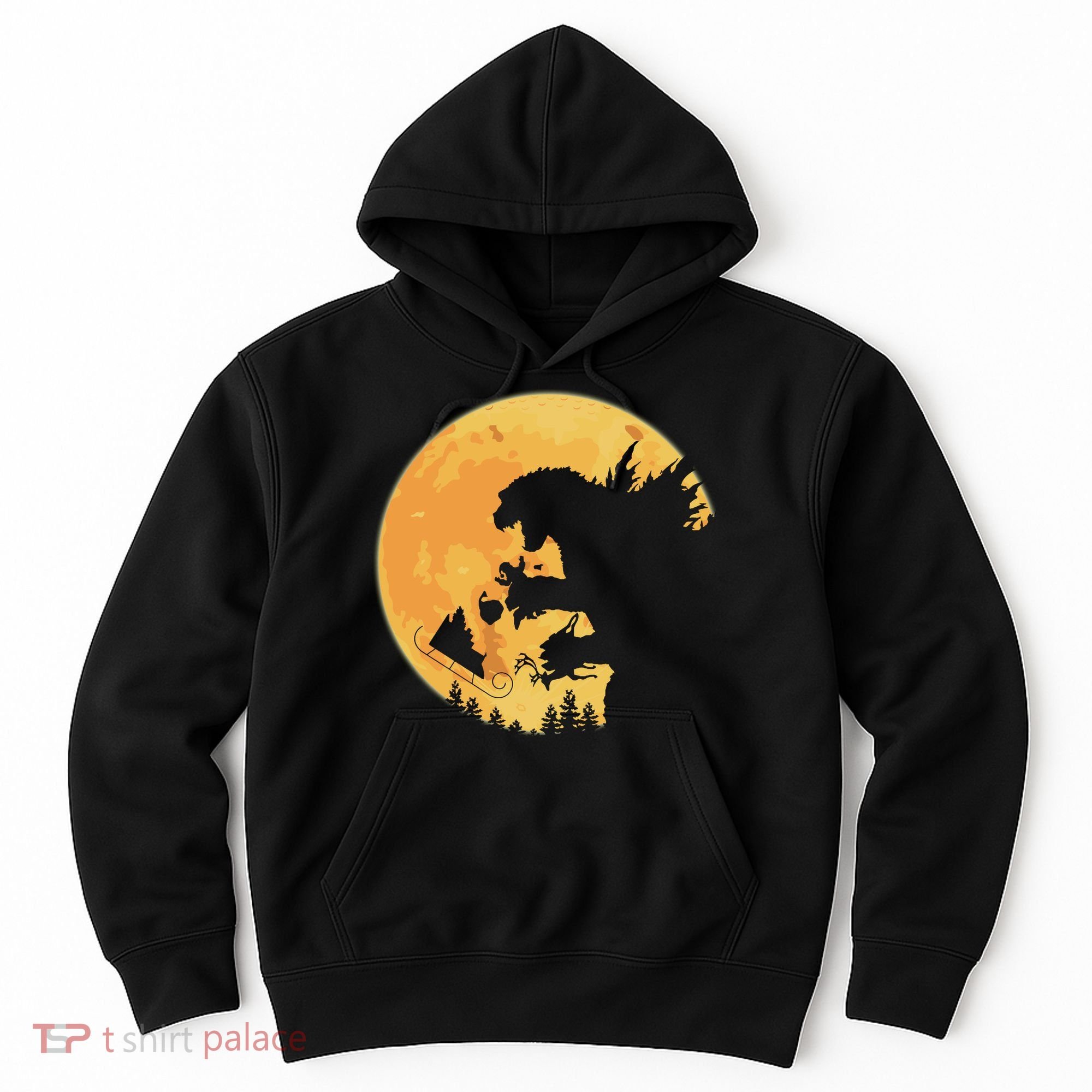 Oh No Santa Christmas Dinosaur Hoodie