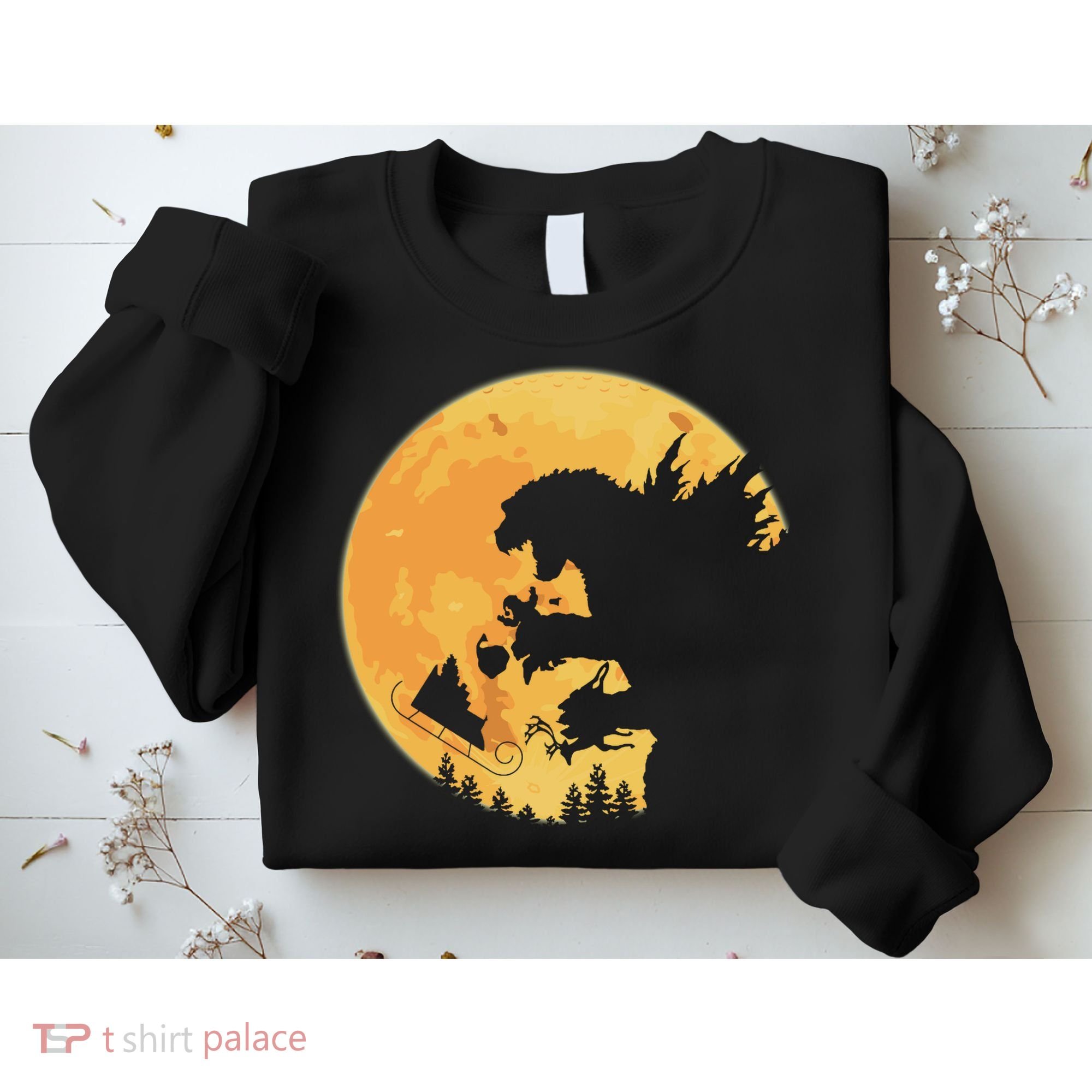 Oh No Santa Christmas Dinosaur Sweatshirt