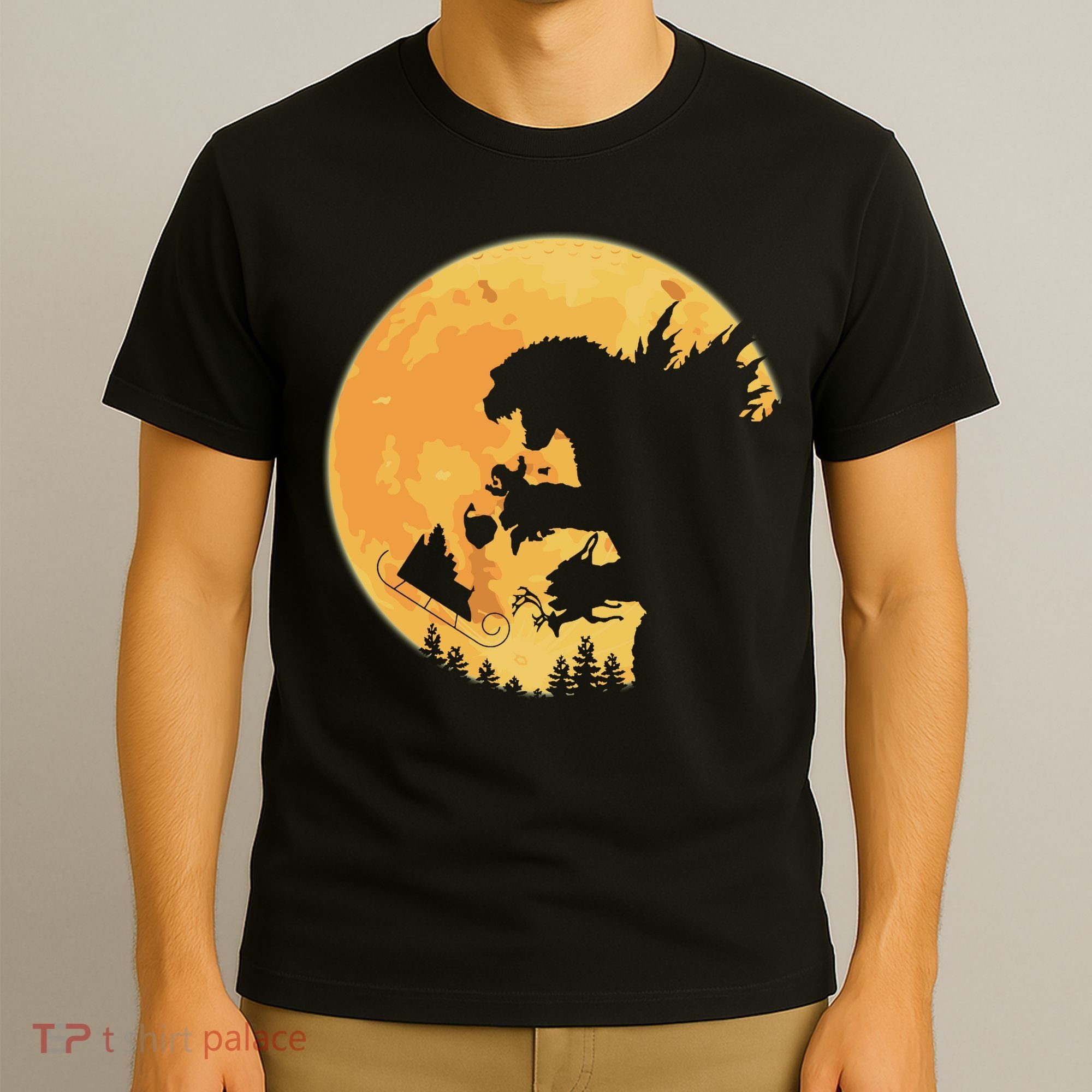 Oh No Santa Christmas Dinosaur T-Shirt