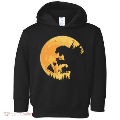 Oh No Santa Christmas Dinosaur Toddler Hoodie