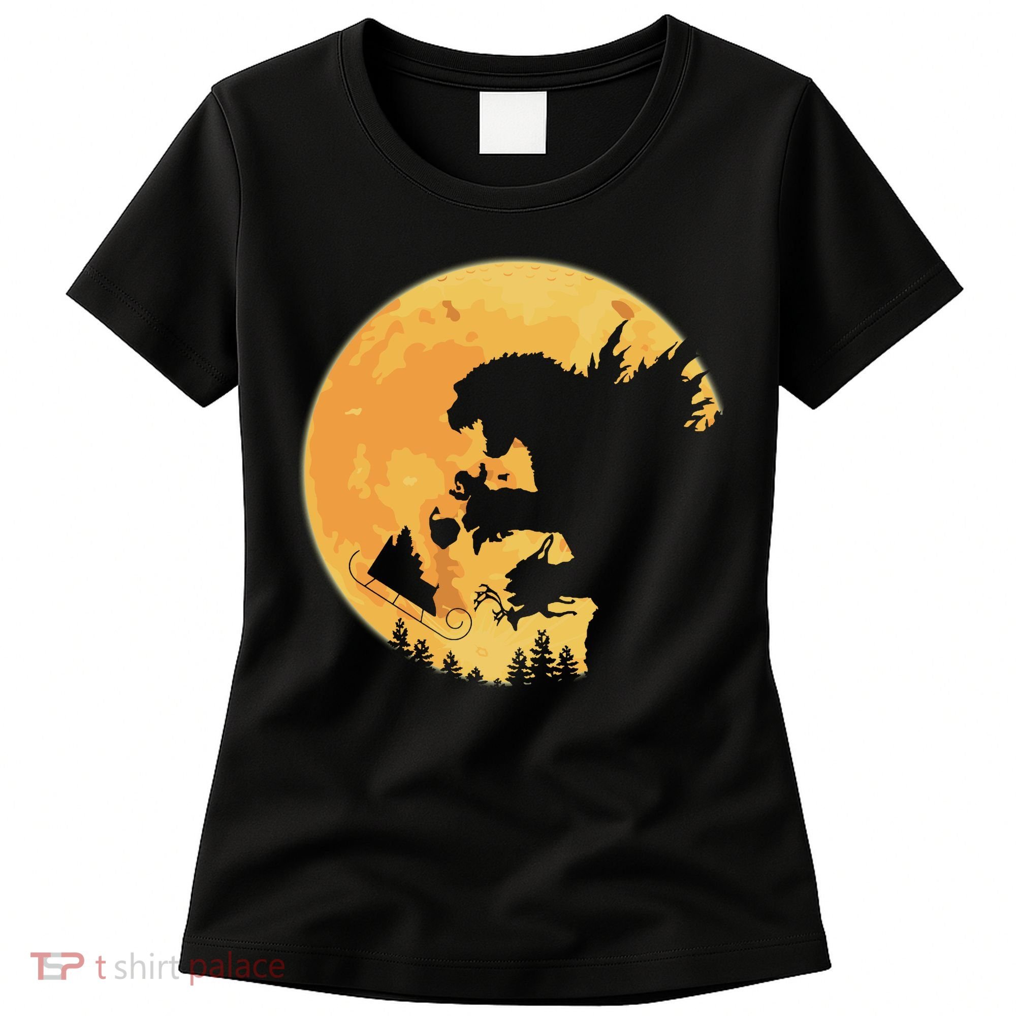 Oh No Santa Christmas Dinosaur Women's T-Shirt