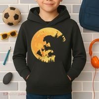 Oh No Santa Christmas Dinosaur Kids Hoodie thumb 2