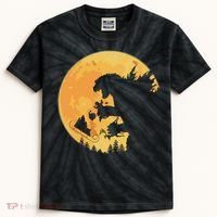 Oh No Santa Christmas Dinosaur Kids Tie-Dye T-Shirt thumb 0