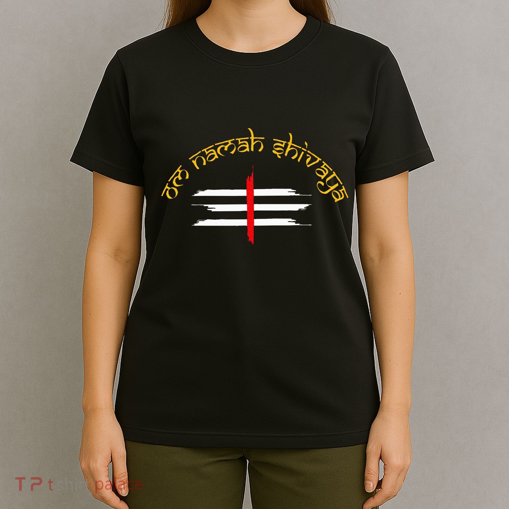 Om Namah Shivaya Tripundra Symbol Of Shiva T-Shirt