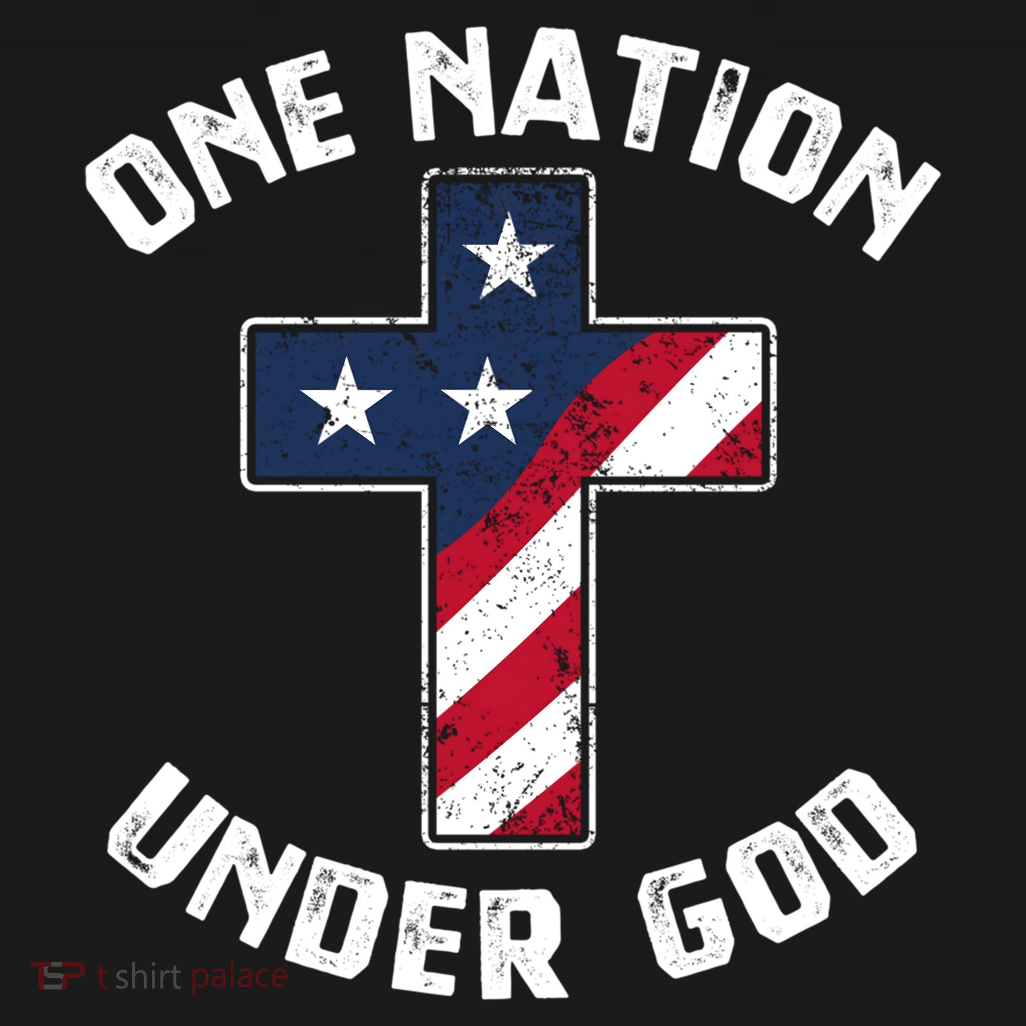 One Nation Under God Patriotic Christian Meaningful Gift Women's Hoodie