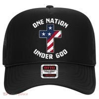 One Nation Under God Patriotic Christian Meaningful Gift Hat thumb 0