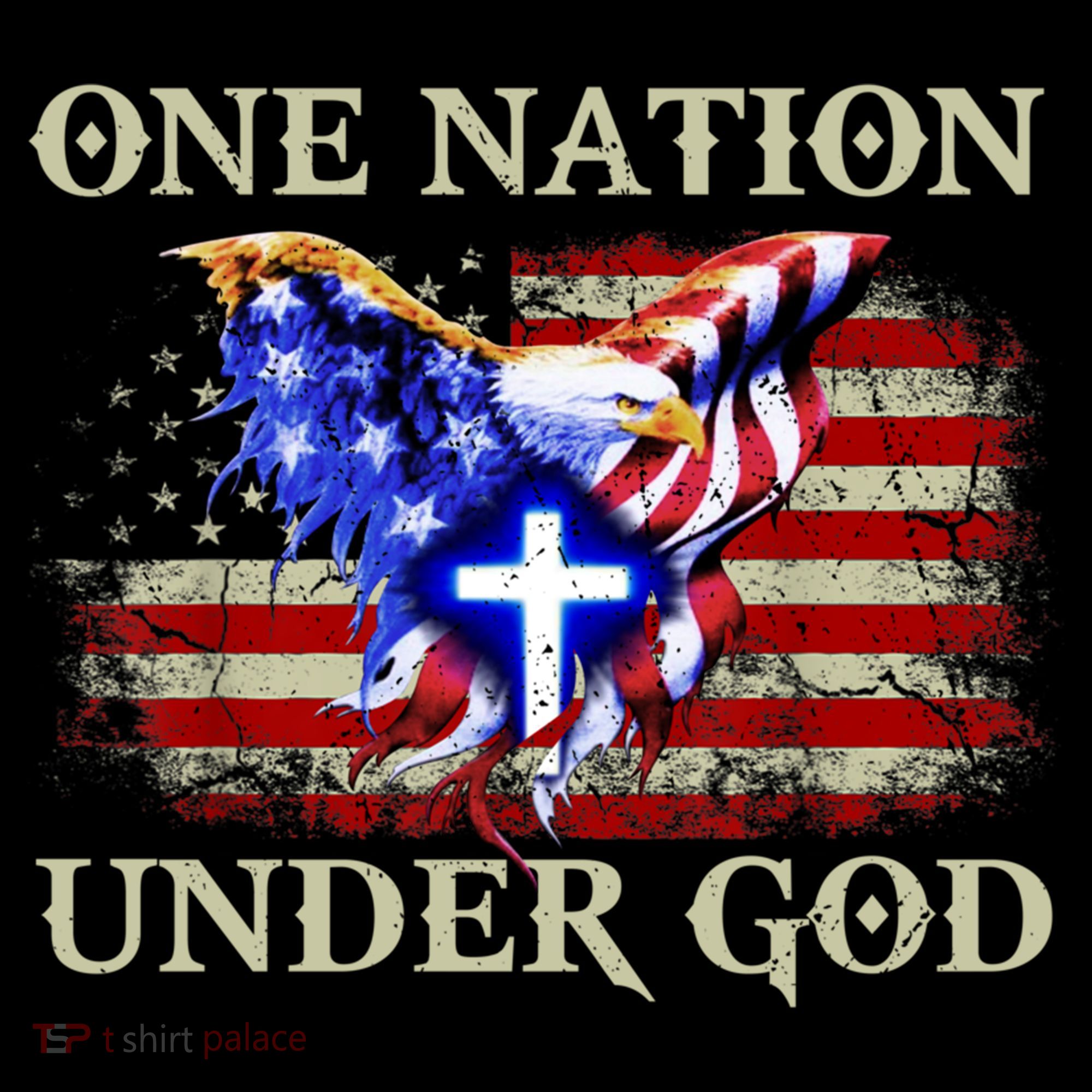 One Nation Under God Patriotic Usa Christian Gift Coffee Mug