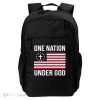One Nation Under God American Christian Flag Backpack thumb 0