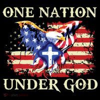 One Nation Under God Patriotic Usa Christian Coffee Mug thumb 5