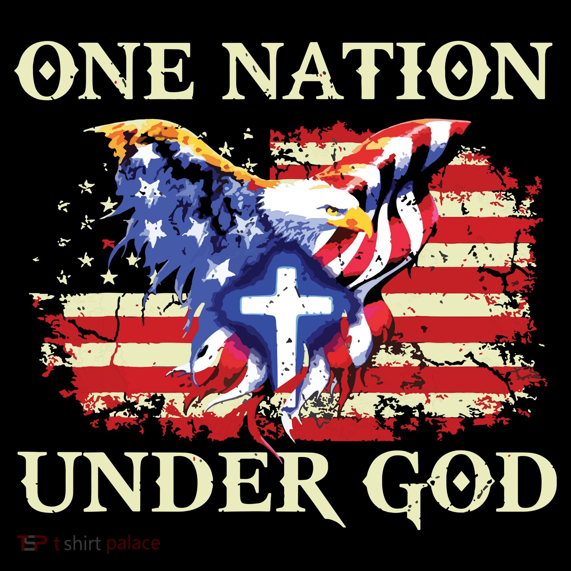 One Nation Under God Patriotic Usa Christian Coffee Mug