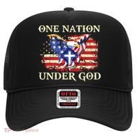 One Nation Under God Patriotic Usa Christian Hat thumb 0
