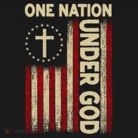 One Nation Under God Flag 4th Of July Patriotic Christian  Visor thumb 3