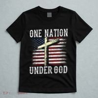 One Nation Under God America American Us Usa Patriotic Us T-Shirt thumb 5