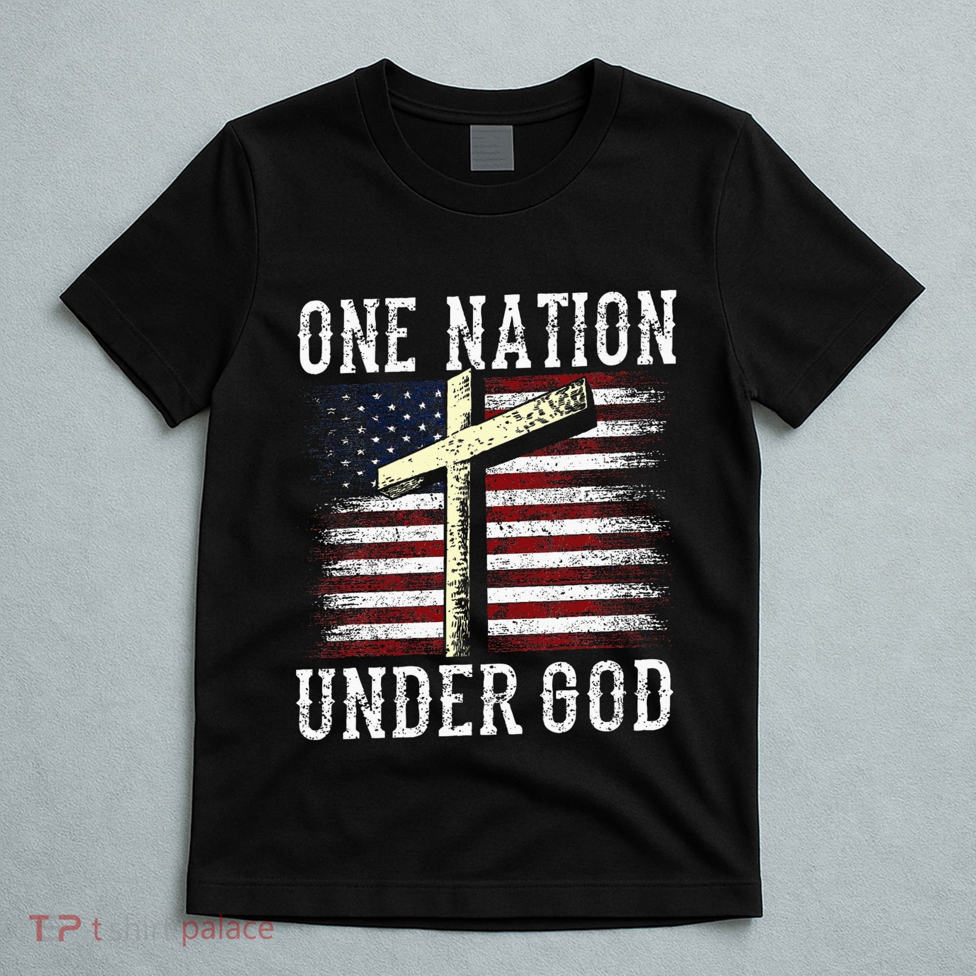 One Nation Under God America American Us Usa Patriotic Us T-Shirt