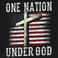 One Nation Under God America American Us Usa Patriotic Us Women's Hoodie thumb 2