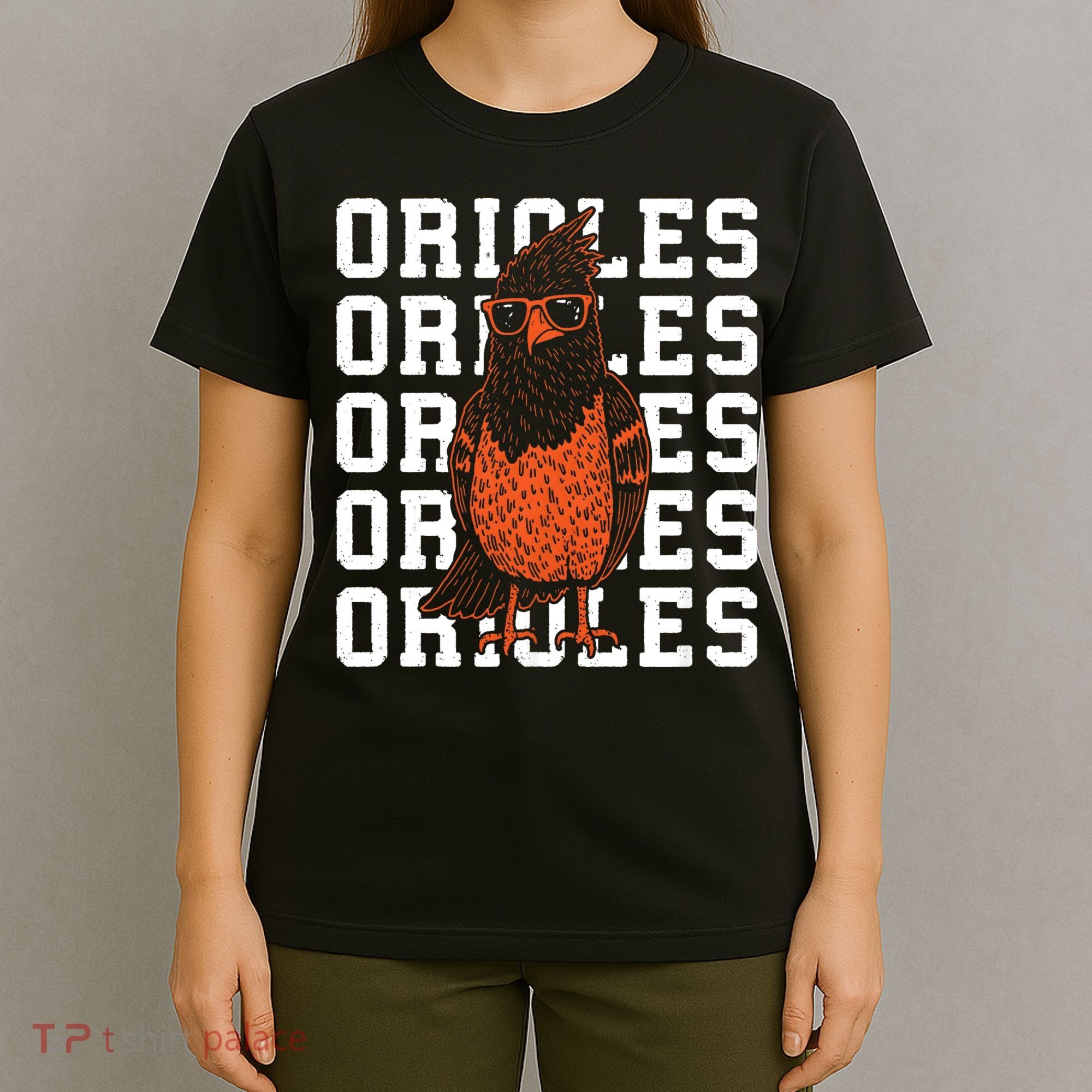 Oriole Name Vintage Bird T-Shirt