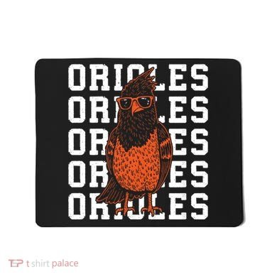 Oriole Name Vintage Bird Mousepad
