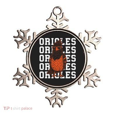Oriole Name Vintage Bird Ornament