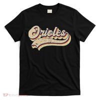 Orioles Name Vintage Retro Baseball Lovers Baseball Fans T-Shirt thumb 0