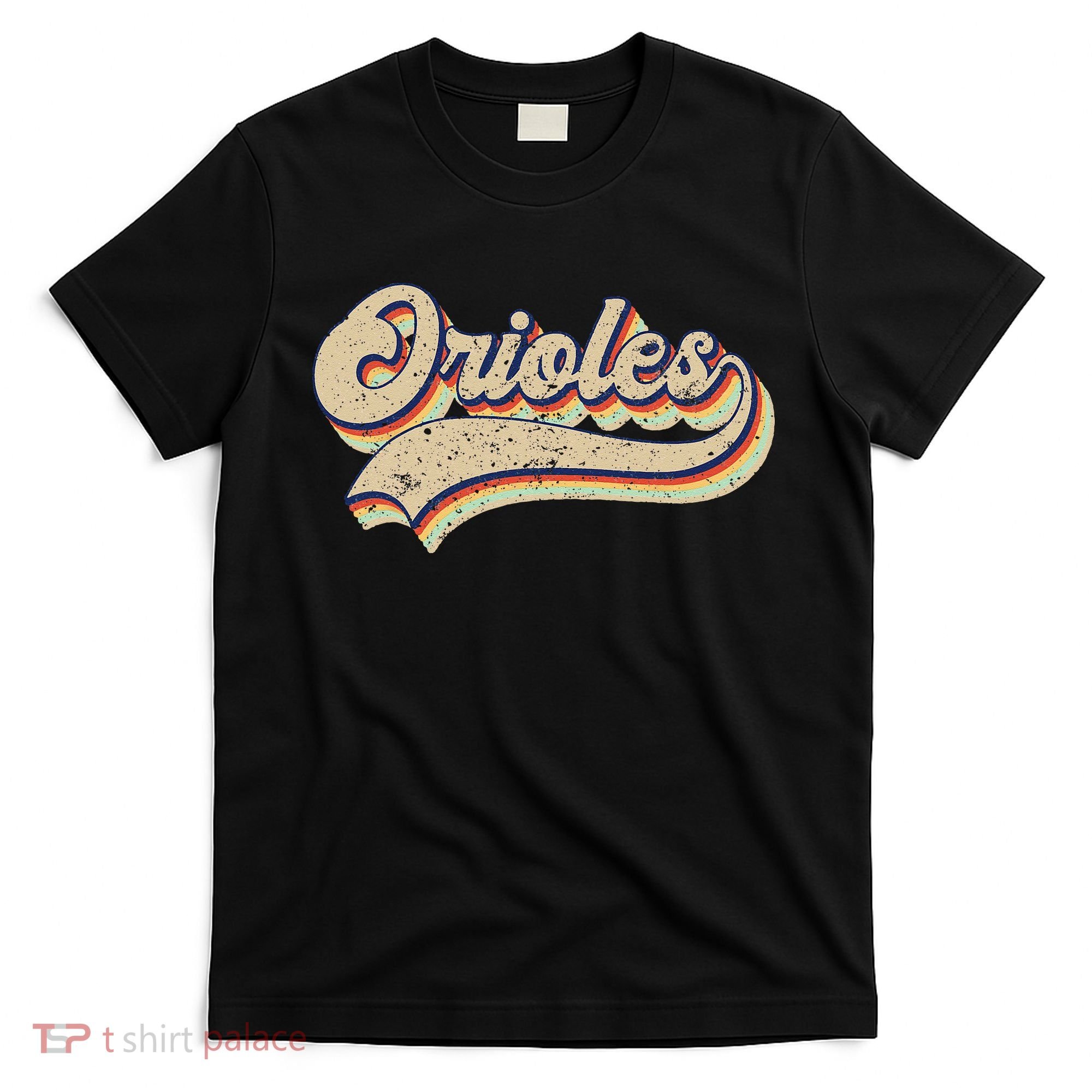 Orioles Name Vintage Retro Baseball Lovers Baseball Fans T-Shirt