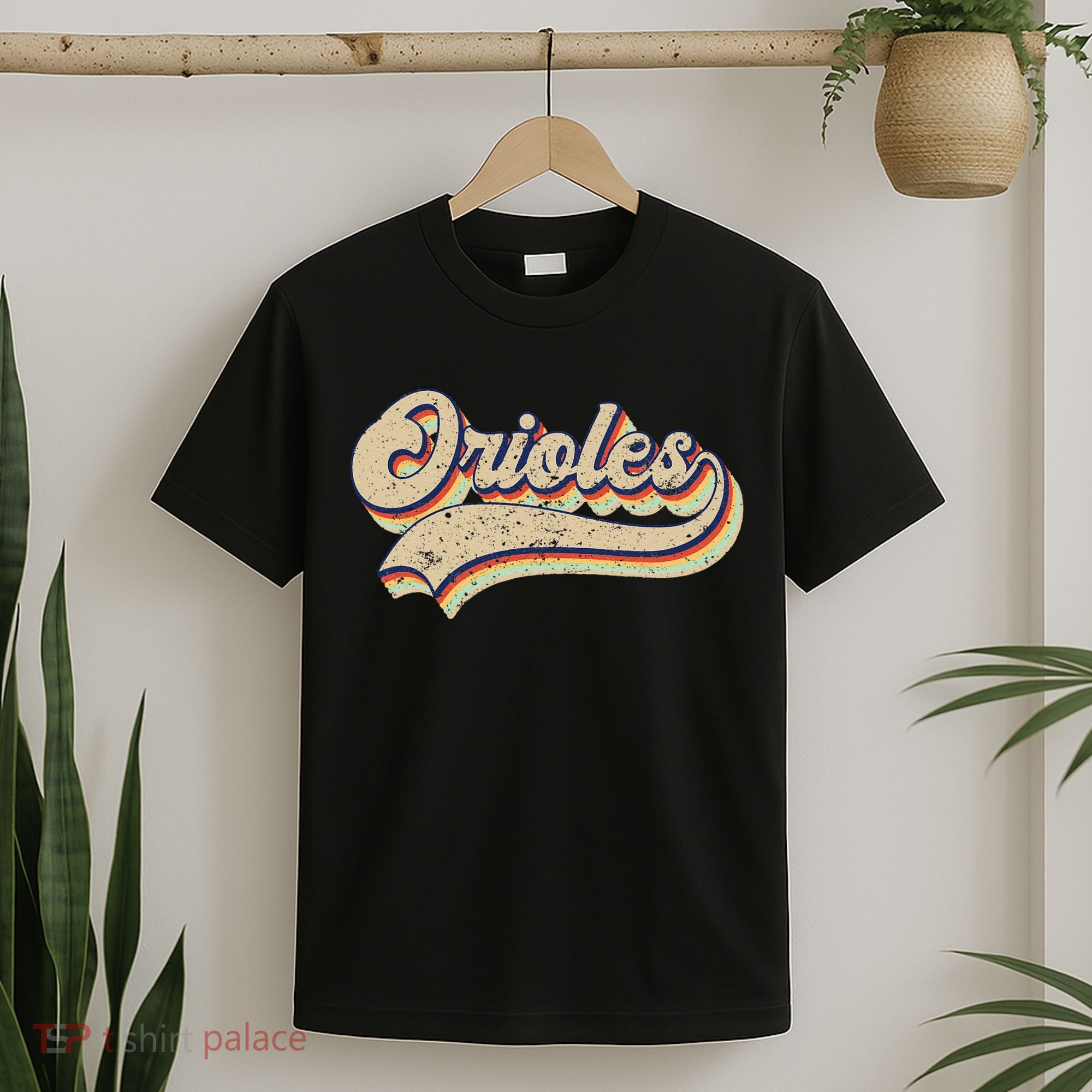 Orioles Name Vintage Retro Baseball Lovers Baseball Fans T-Shirt