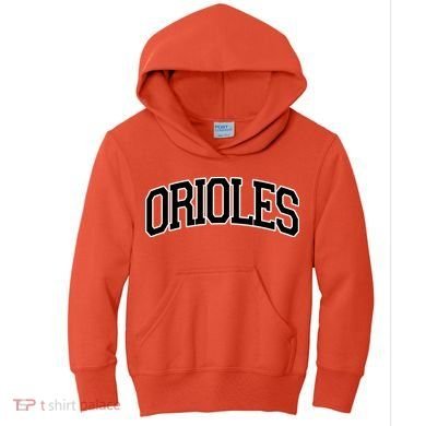 Oriole Name Vintage Kids Hoodie