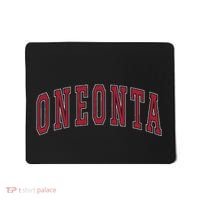 Oneonta New York Souvenir College Style Red Text Mousepad thumb 0