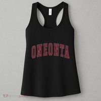 Oneonta New York Souvenir College Style Red Text Women's Tank Top thumb 3