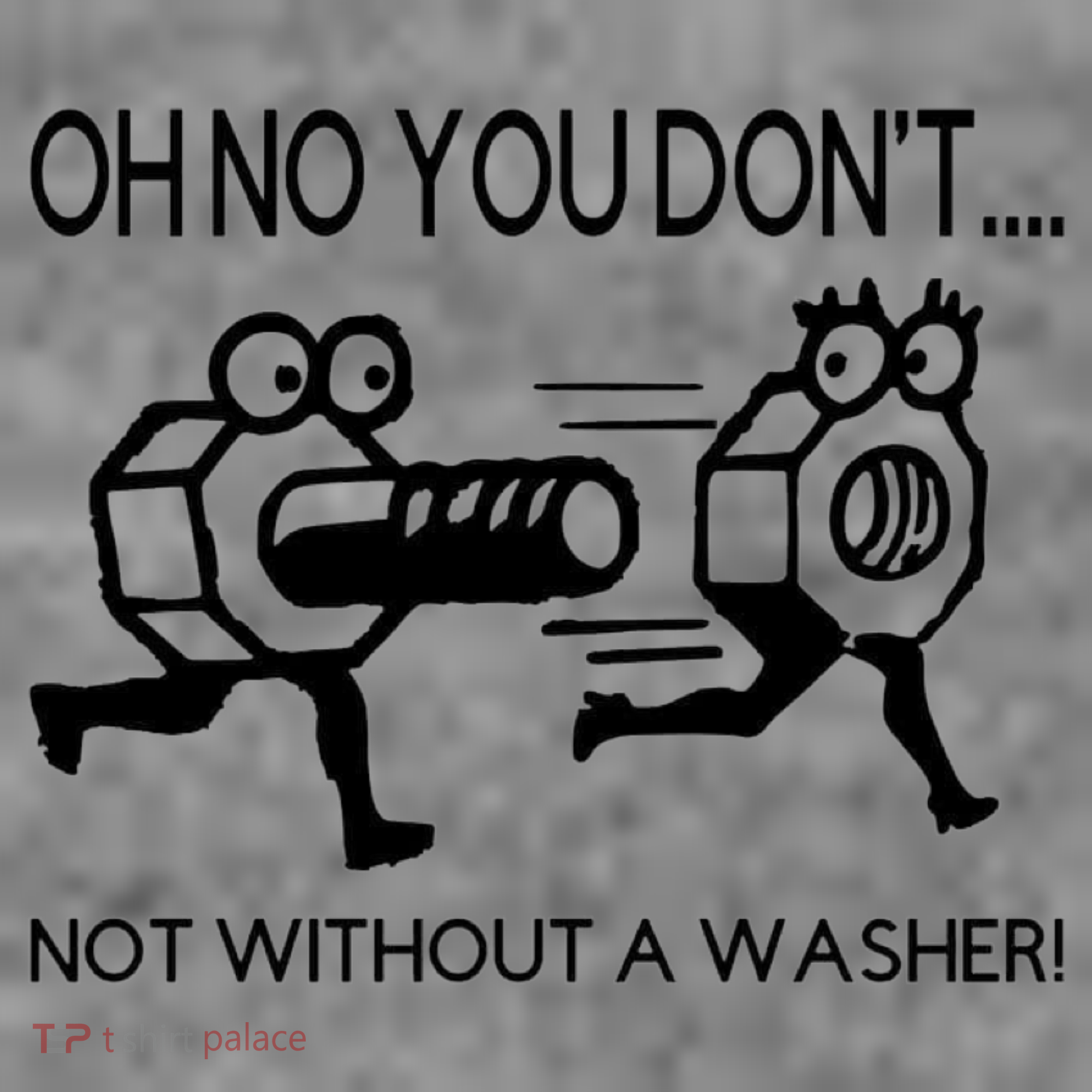 Oh No You Don't Not Without A Washer Funny Mechanic Toddler Hoodie