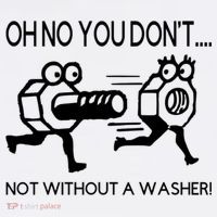 Oh No You Don't Not Without A Washer Funny Mechanic Women's Tank Top thumb 5