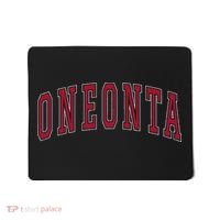 Oneonta New York Souvenir College Style Red Mousepad thumb 0