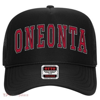 Oneonta New York Souvenir College Style Red Hat