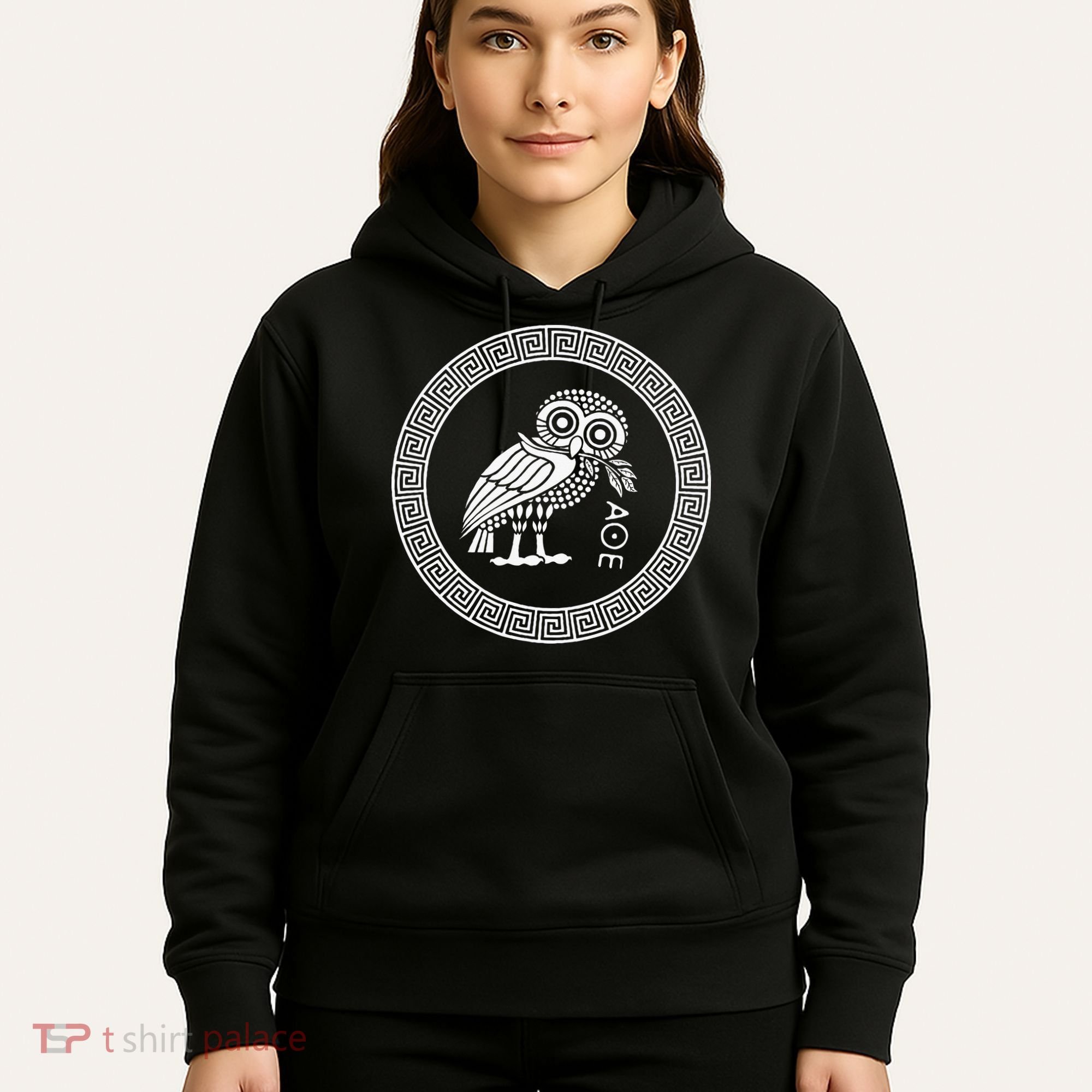 Owl Of Athena Hoodie