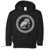 Owl Of Athena Toddler Hoodie thumb 0