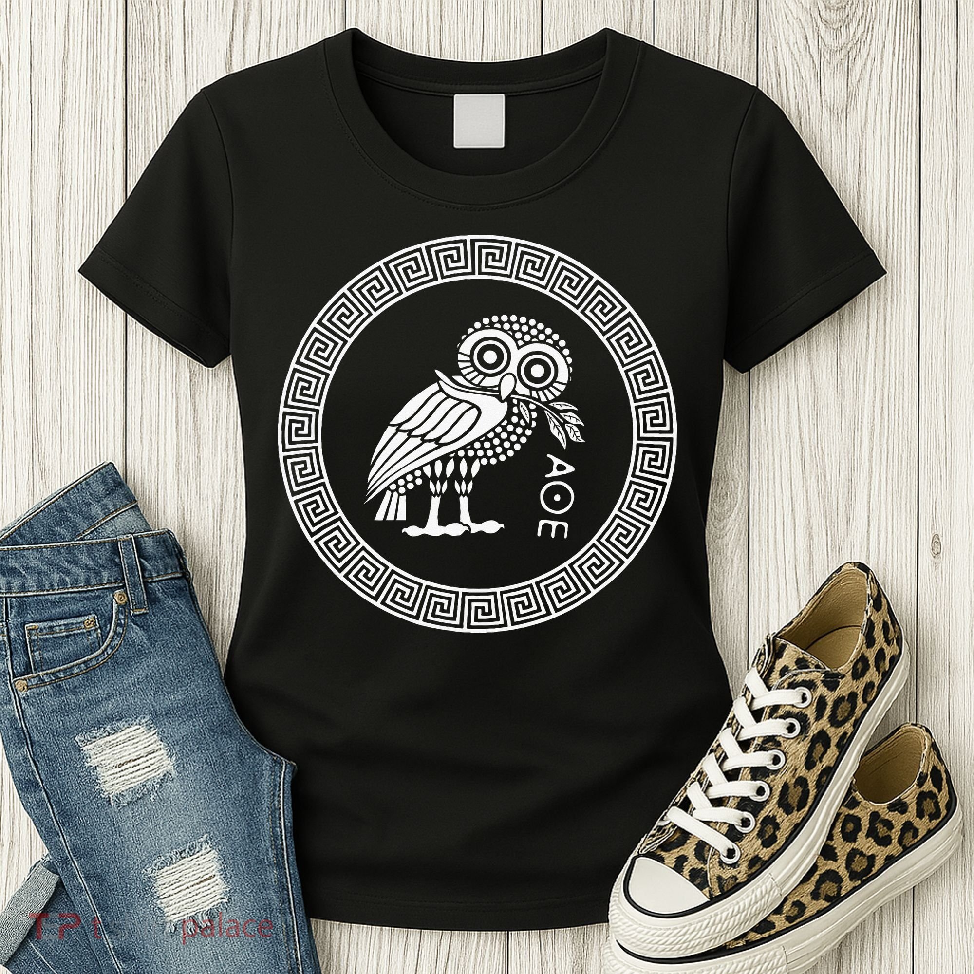Owl Of Athena Women's T-Shirt