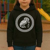 Owl Of Athena Kids Hoodie thumb 3