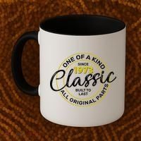 One Of A Kind Since 1973 Classic 50th Birthday Coffee Mug thumb 2