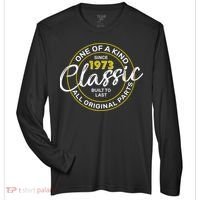 One Of A Kind Since 1973 Classic 50th Birthday Zone Performance Long-Sleeve T-Shirt thumb 0